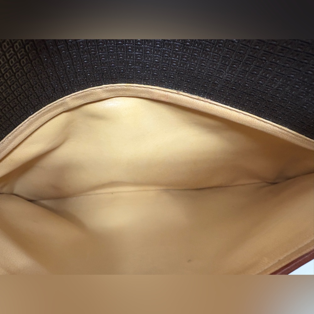 BALLY Vintage Brown and Black Crossbody - Picture 12 of 15